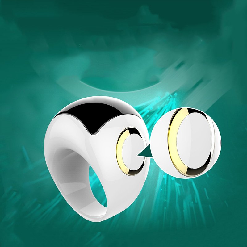 Muslim Gift ceramic electronic zikir ring counter Azan alarm Digital tasbih Smart Tasbeeh Zikr Ring