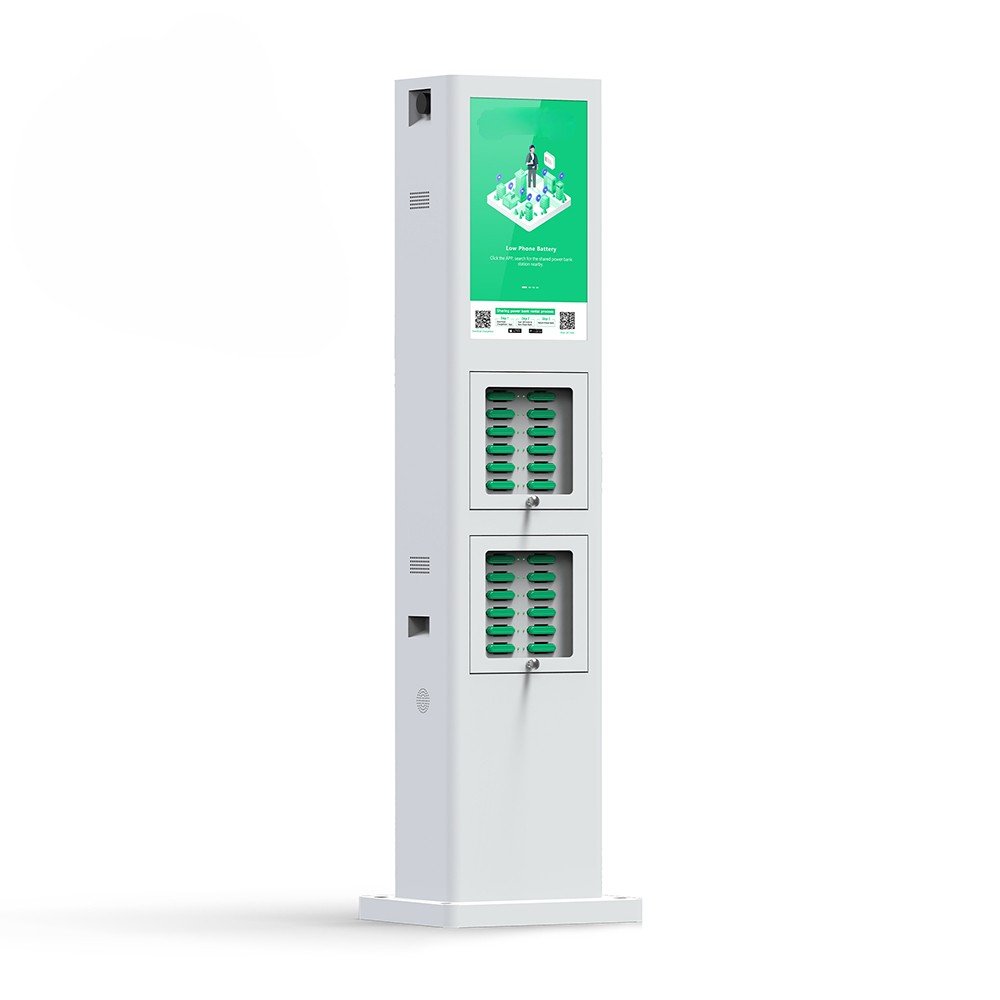 Outdoor Waterproof Touch screen smart vending machine for rental power bank