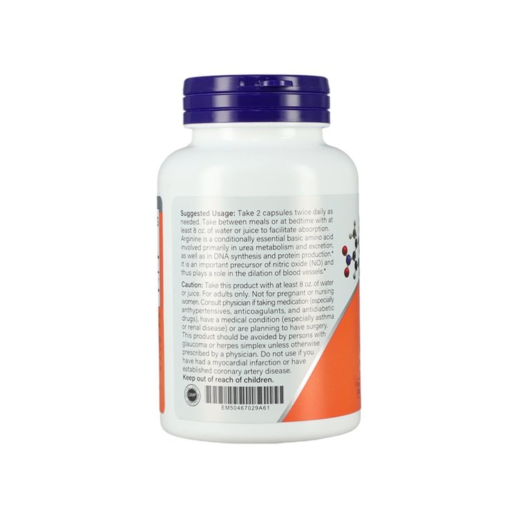 L-Arginine 200 Veggie Capsules Supports Nitric Oxide Production and Vascular Health Sport Workout