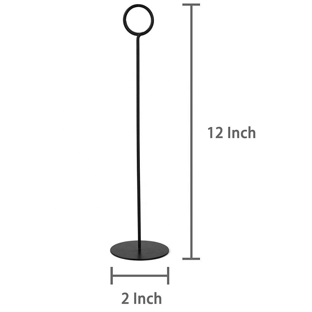 RuiMei Metal Place Card Stand Table Number Holder