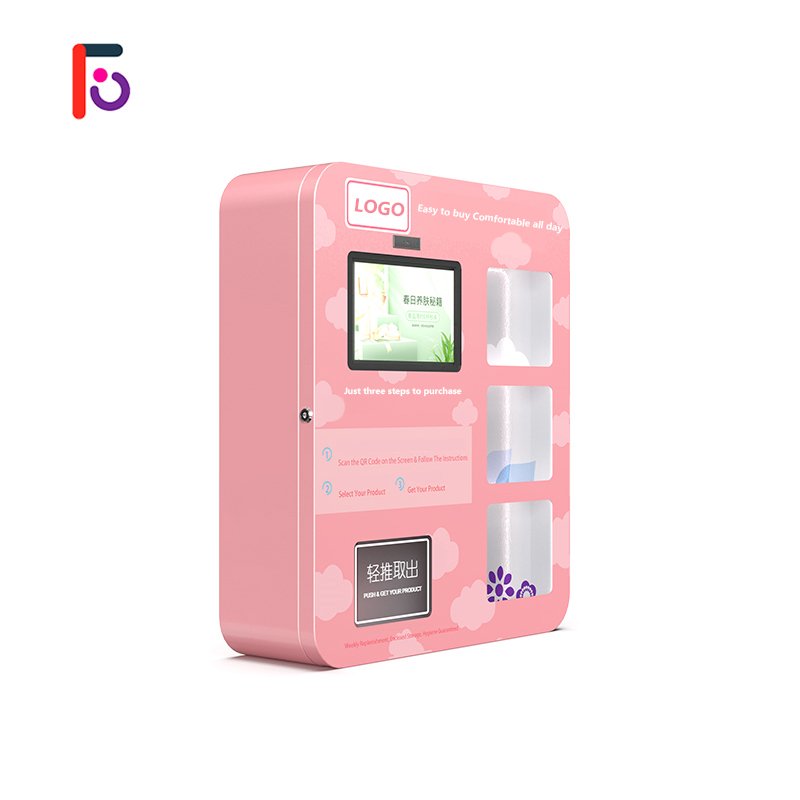 Small vending machine women sanitary napkin pad towel vending machine