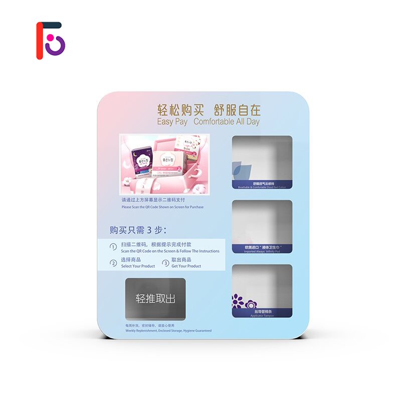 Small vending machine women sanitary napkin pad towel vending machine