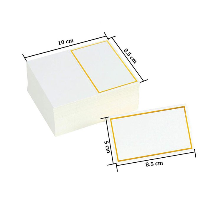 CPC Customizable paper wedding table name place card celebration of life decorations table card