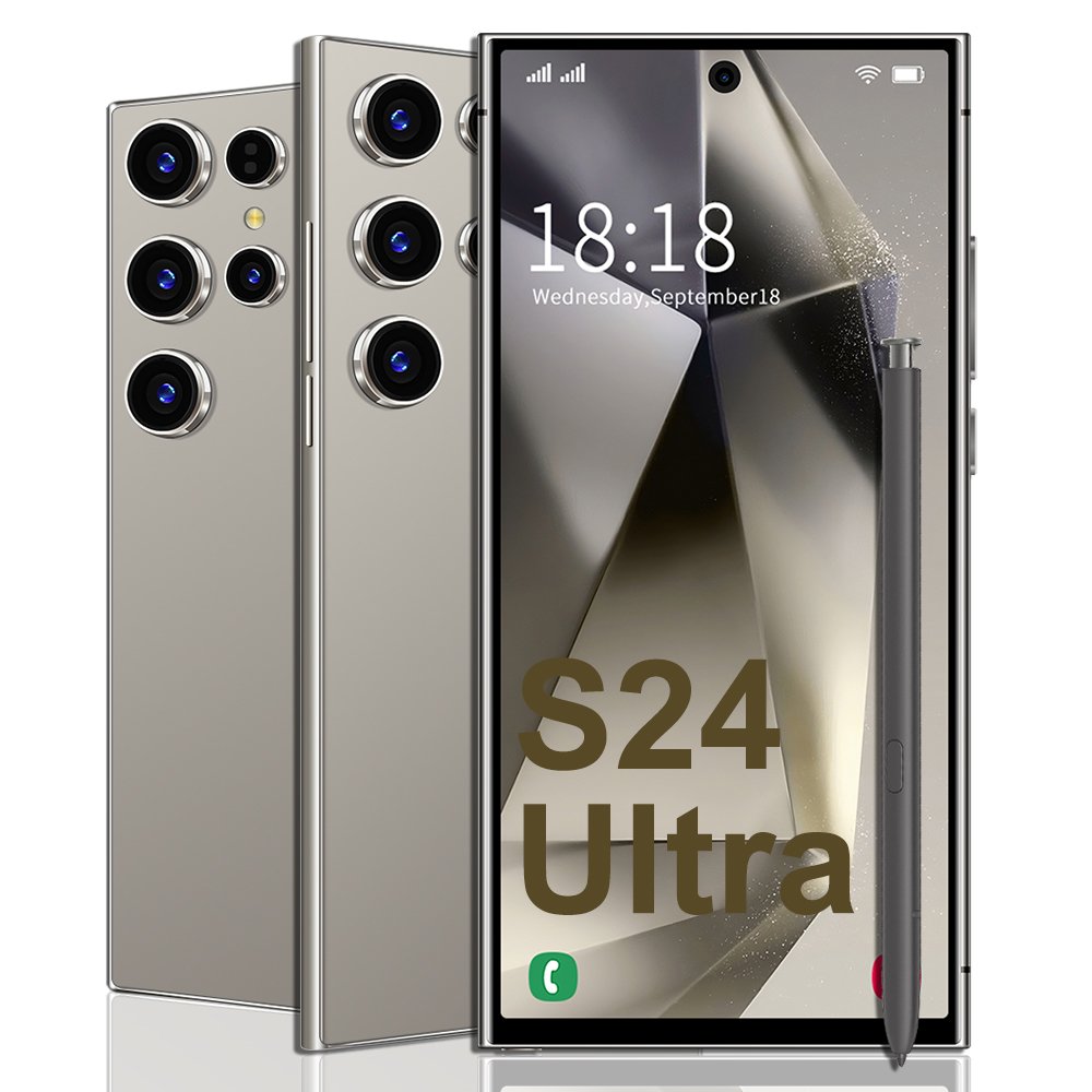 Slimoro Low Price Cheap Gaming S For Amsung Galax S24 Ultra 5G Smart Phone Unlocked 2024 Limited Edition S For Amsung Galax S 22