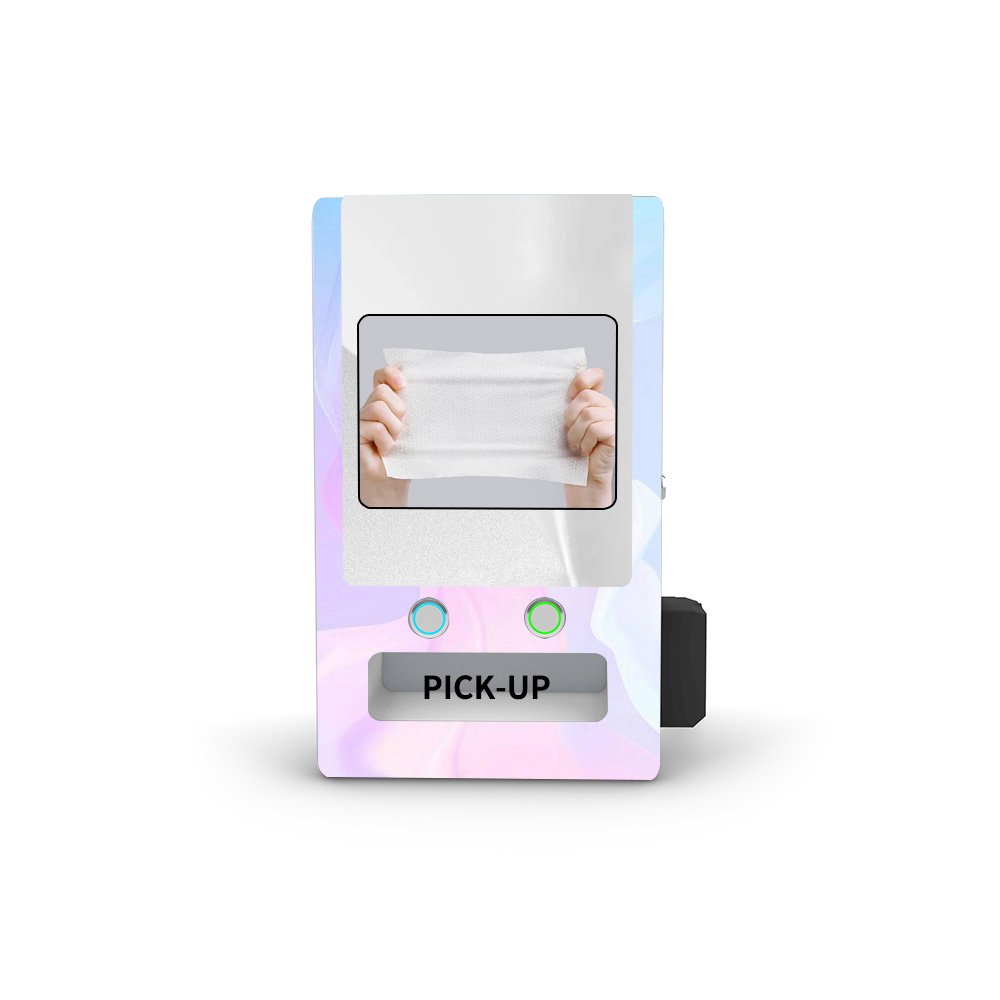 Custom 24/7 Self-Service Credit Card Payment Mini Wall Mounted Sanitary Pad Napkin Hygiene Products Wet Wipe Vending Machine