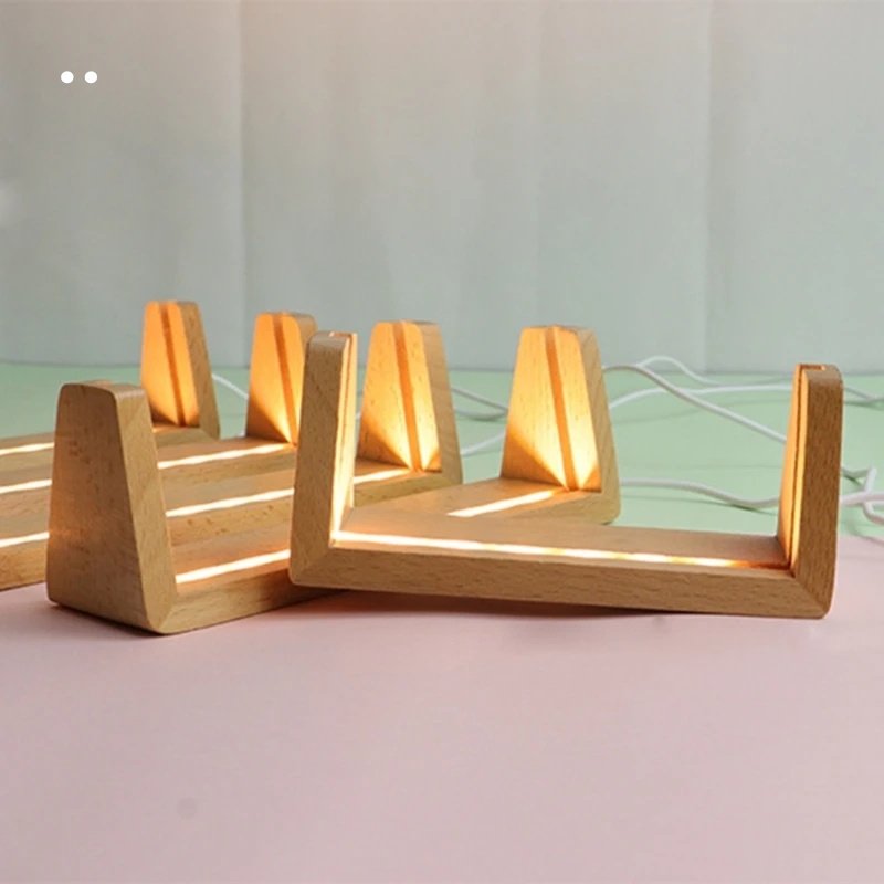 Place Card Holders Wood Table Number Stand Table Photo Holders Events Decoration Display Wood Promotion Gift Wedding Party