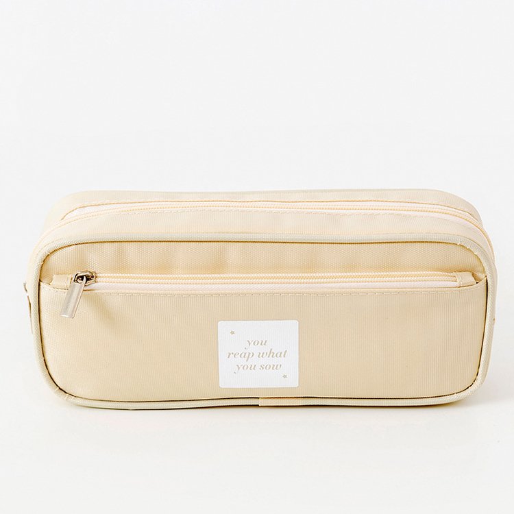New Printing Creative Multifunctional Large Capacity Pencil Bag Passport Card Holder Wallet Bag