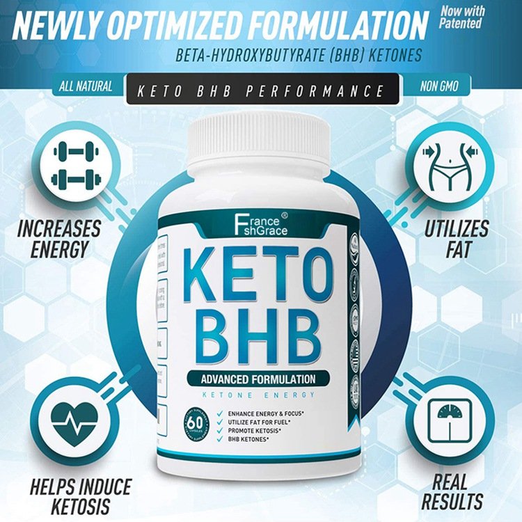 60 Capsules Keto Advanced Formulation Enhance Energy And Focus Bhb Ketones Capsules