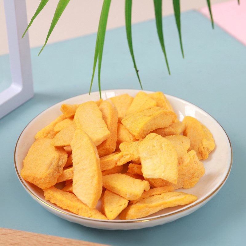 2024 Wholesale Ordinary Temperature Storage Yellow Peach Sweet Bulk Freeze Dried Fruits