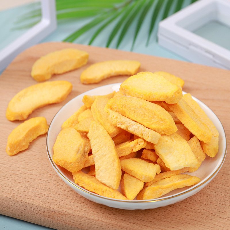 2024 Wholesale Ordinary Temperature Storage Yellow Peach Sweet Bulk Freeze Dried Fruits
