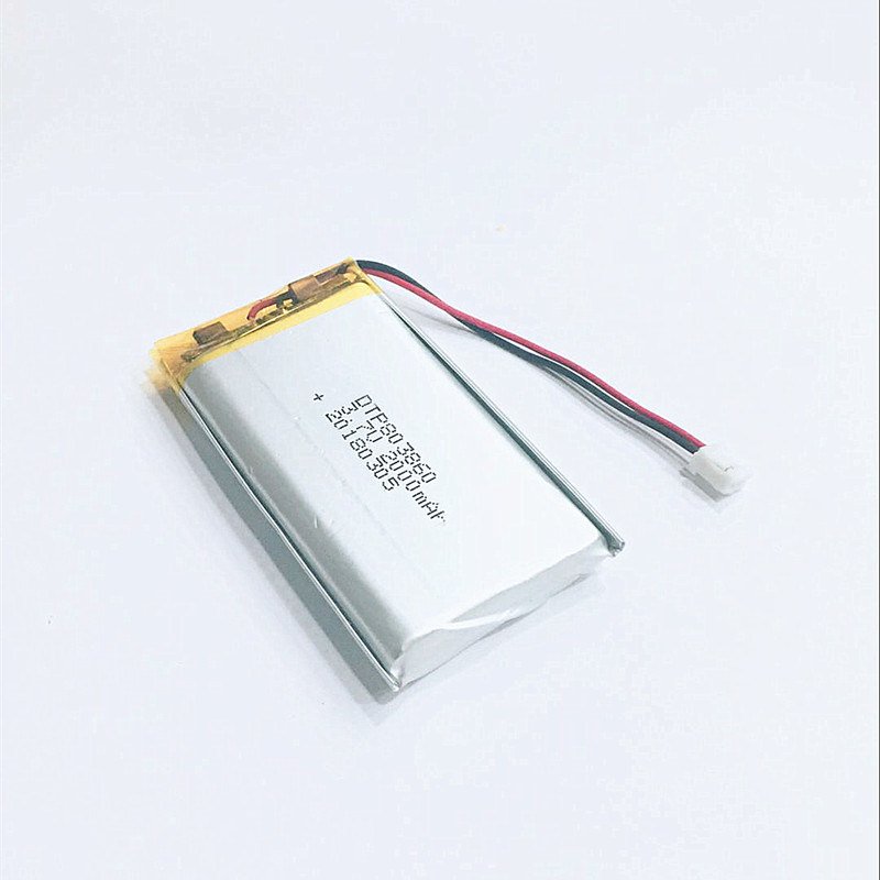 factory price 803860 lipo battery 3.7v 2000mah li-ion polymer battery for tachograph