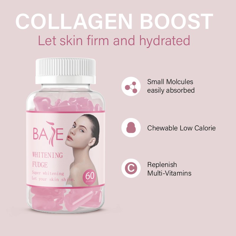 OEM/ODM skin glow whitening maintains healthy nails and collagen skin, protects cells from damage, collagen supplements