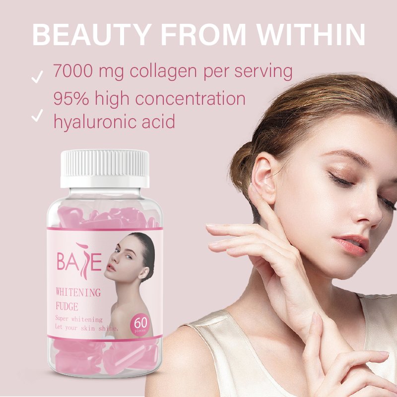 OEM/ODM skin glow whitening maintains healthy nails and collagen skin, protects cells from damage, collagen supplements