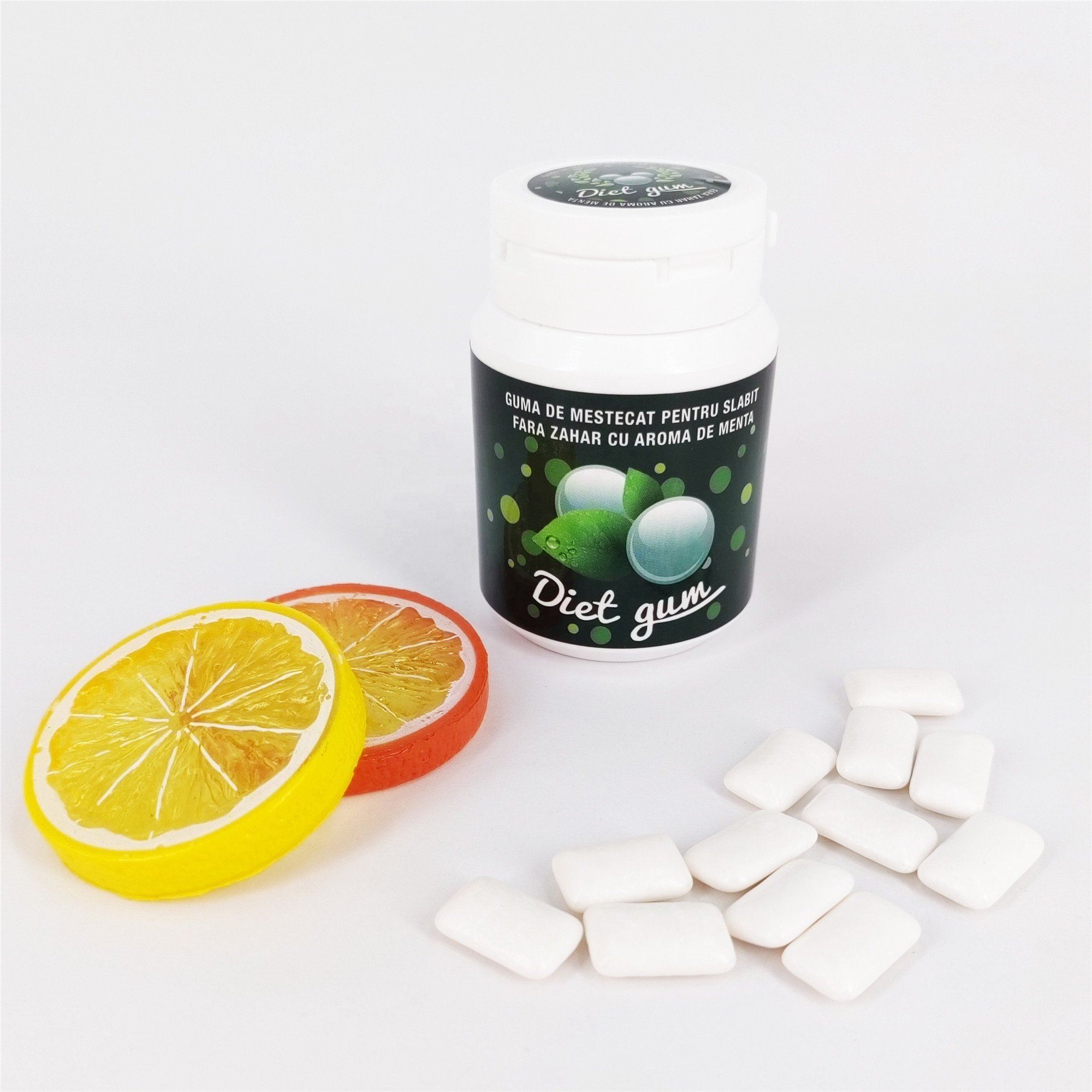 Kosher Halal Erythritol Xylitol Chewing Gum Factory Supply Directly OEM Service Chewing Gum