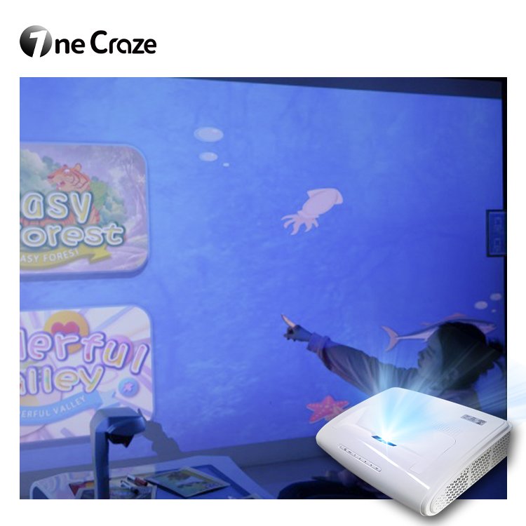 Interactive Projector Games 3d Immersive Indoor Interactive Games Magic Painting Projection For Children