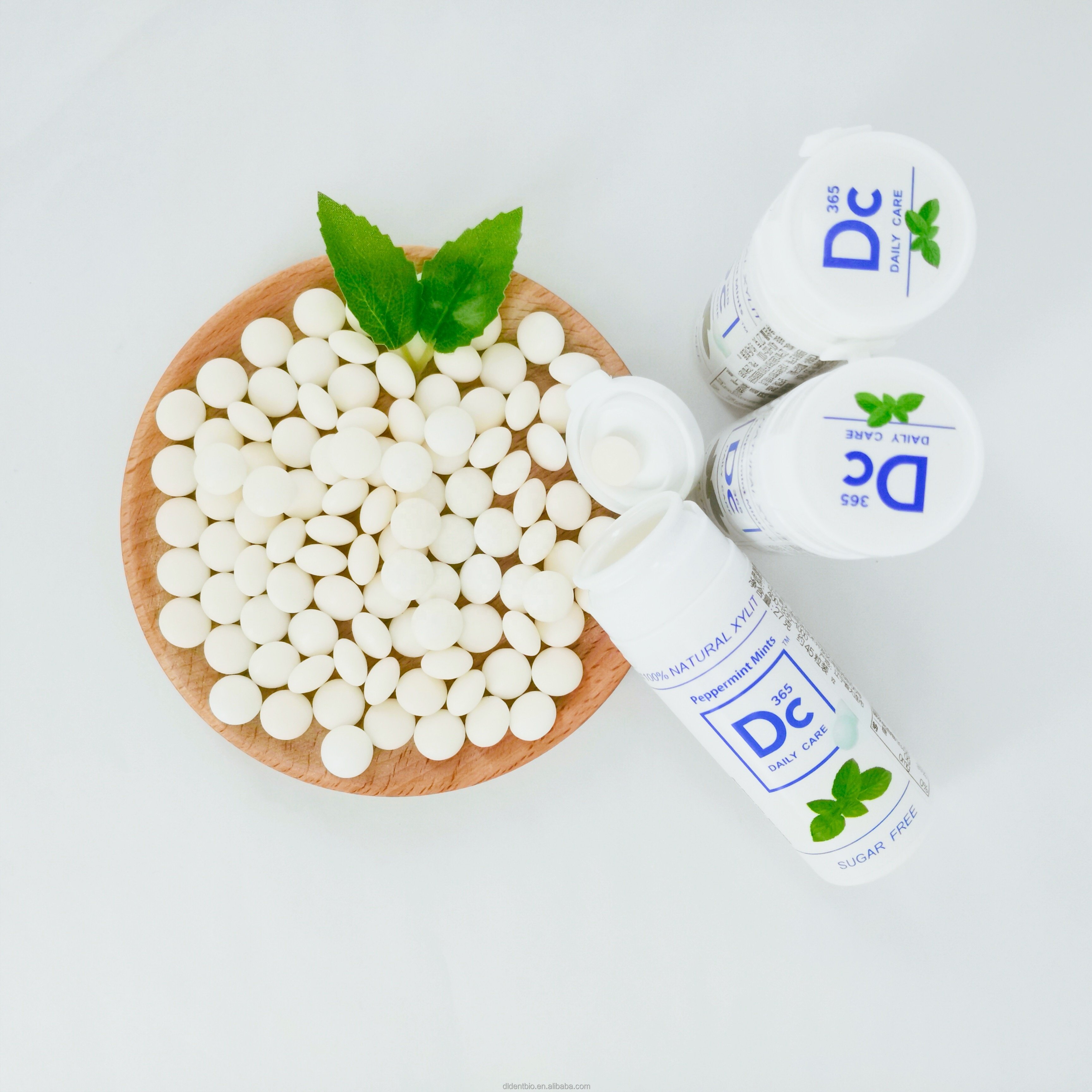 Xylitol Mint Candy Pressed Candy Peppermint Spearmint Fruit Flavor
