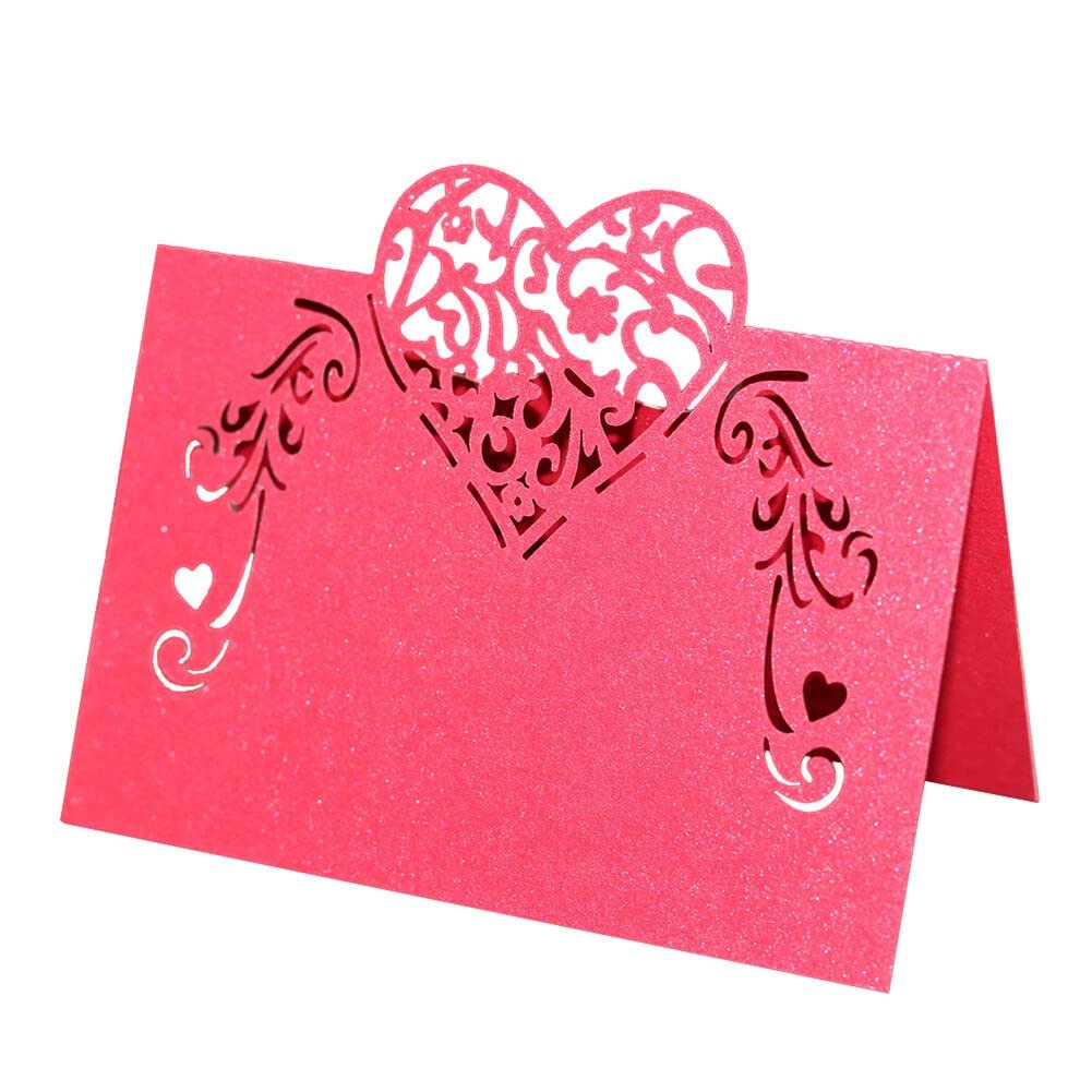 Wedding Place Cards Name Cards Table Numbers Cards for Wedding Table Setting, Reception Banquets Dinner Party Supplies