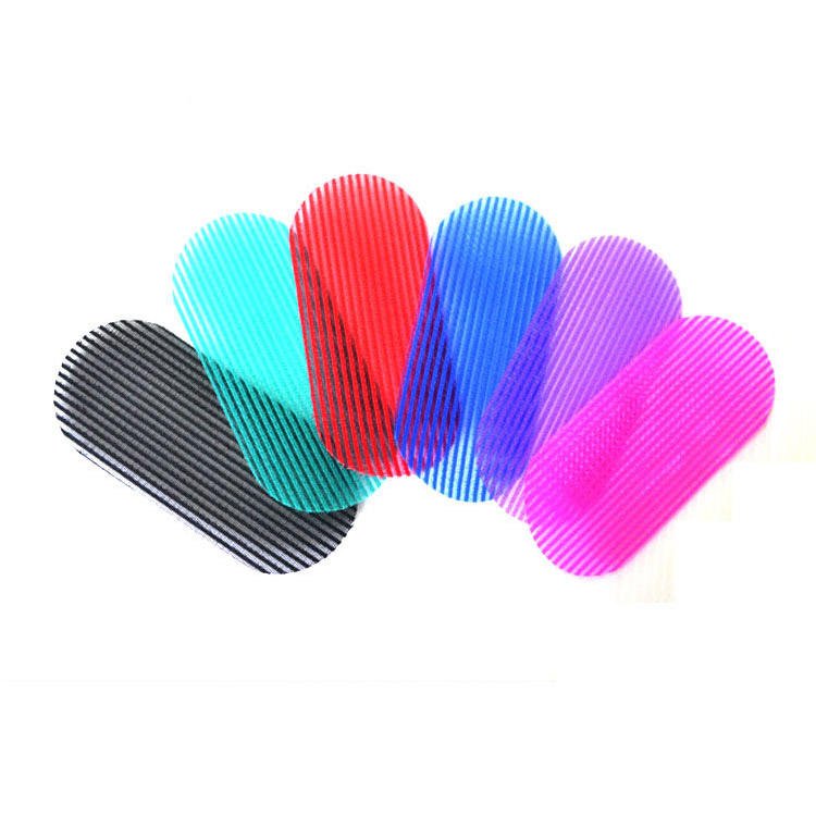 Barber Salon Stylist Hair Hook Accessories Hair Gripper Holders Customized Logo Fringe Nylon Hair Bangs Stickers