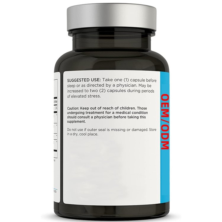 Non-GMO 60 Capsules Dietary Supplement with Phosphatidylserine and Ashwagandha for Cortisol Health Stress Relief
