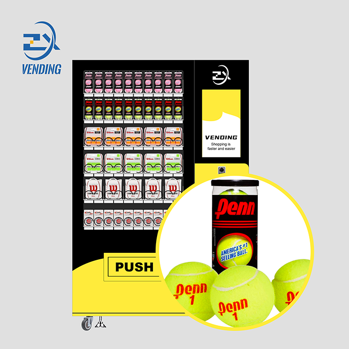 Sports and entertainment vending machines are placed in schools, sports centers, parks, and beaches