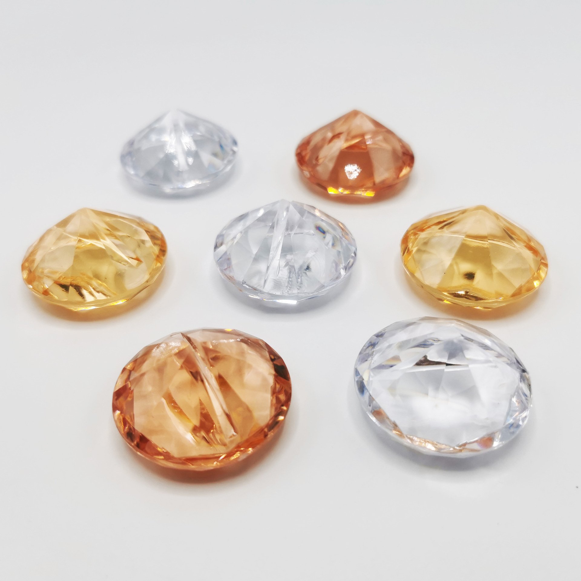 Diamond Place Card Holders Acrylic Table Number Holders Crystal Table Card Stands Tabletop for wedding