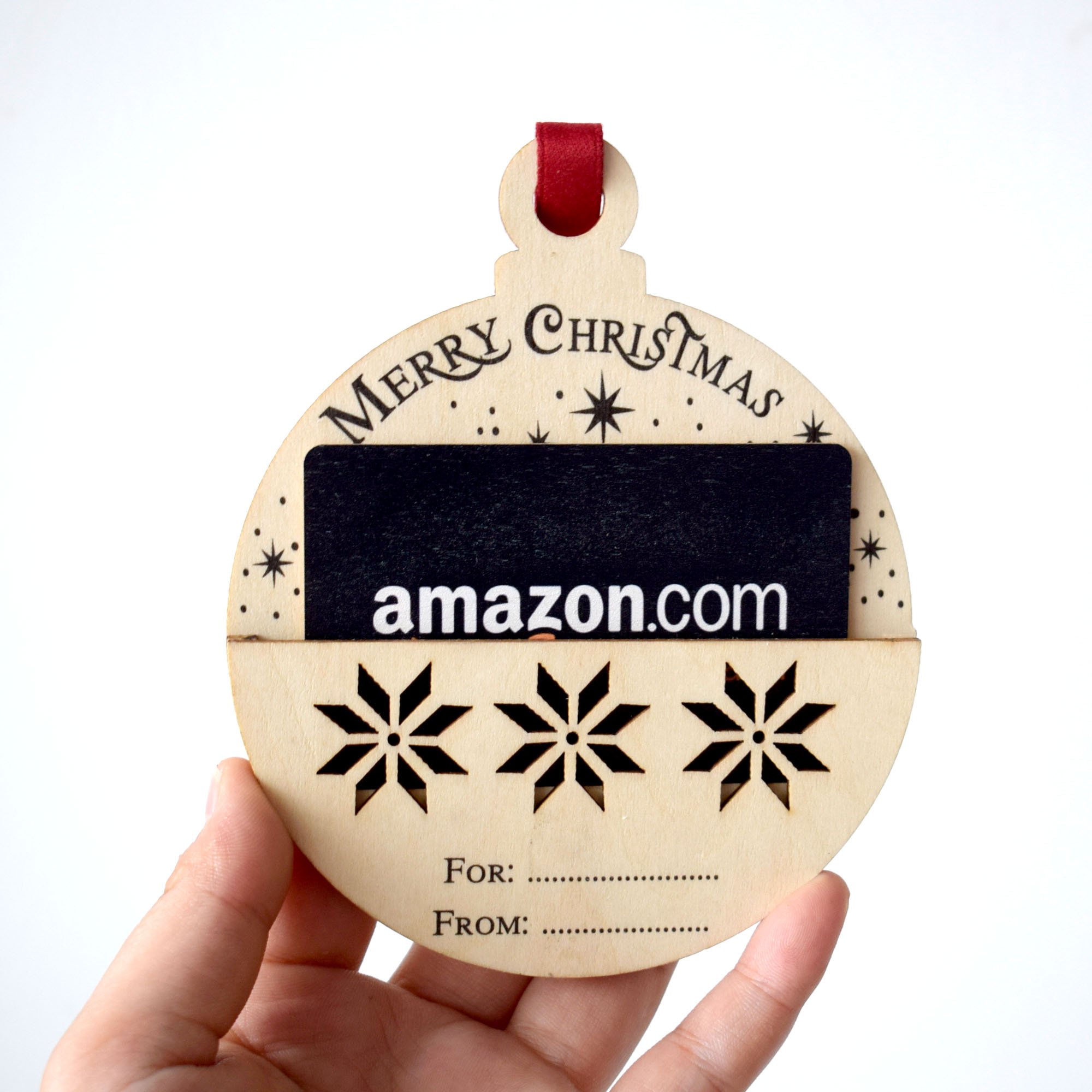 Christmas gift card holder tag Teacher Gift Card Holder 5 styles Company School Online shopping Holiday Decoration holder