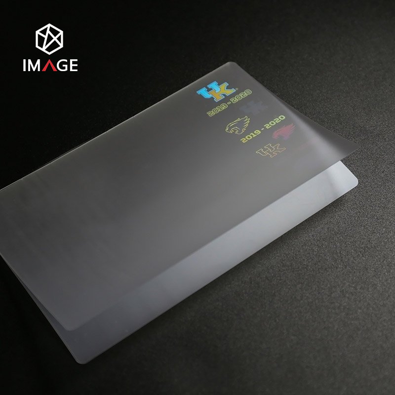 Fading Resistant Transparent Hot Laminate Pouch for Protecting Teslin ID Card