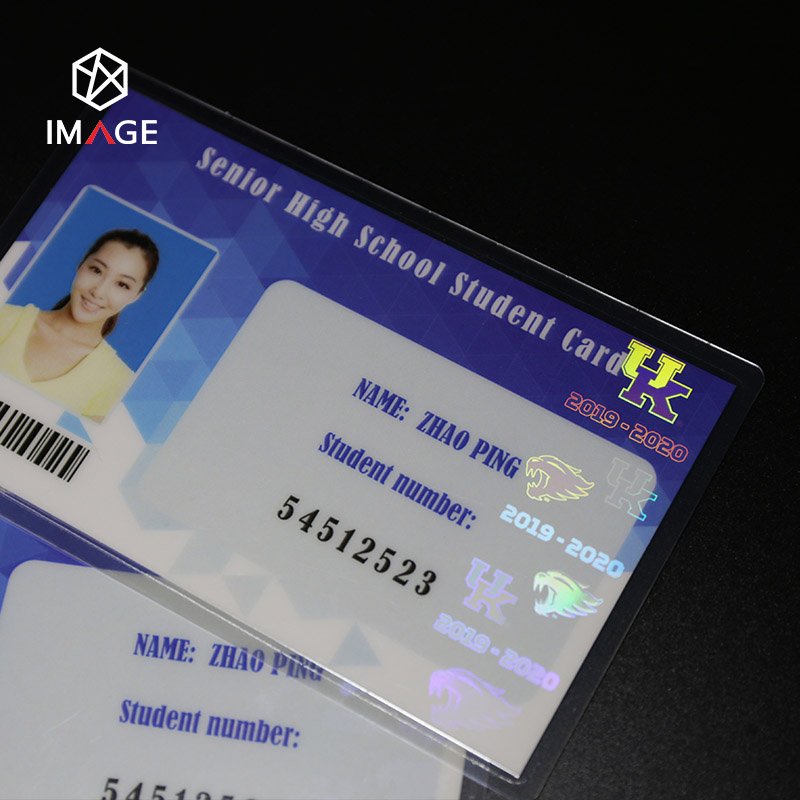 Fading Resistant Transparent Hot Laminate Pouch for Protecting Teslin ID Card