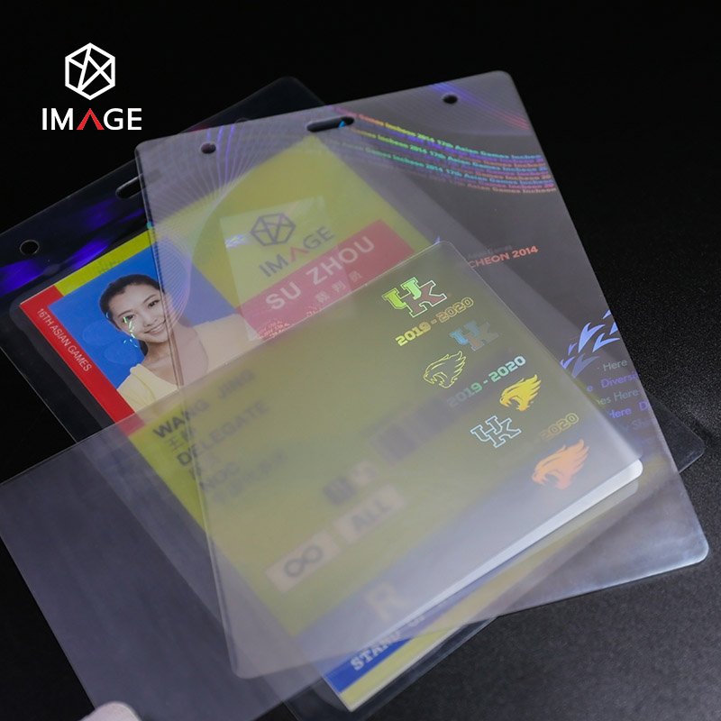 Fading Resistant Transparent Hot Laminate Pouch for Protecting Teslin ID Card
