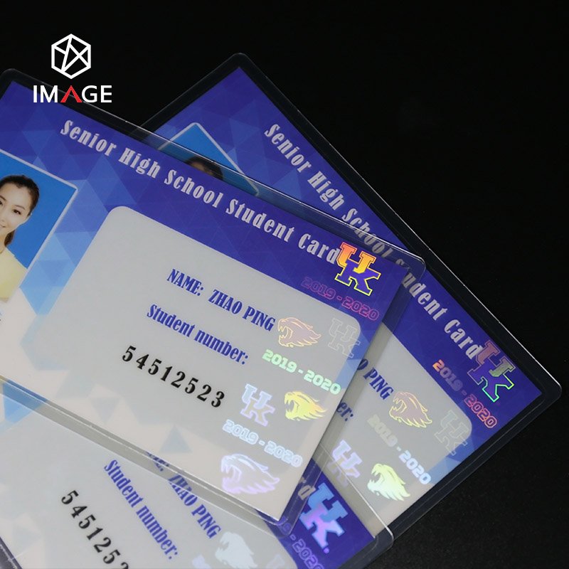 Fading Resistant Transparent Hot Laminate Pouch for Protecting Teslin ID Card