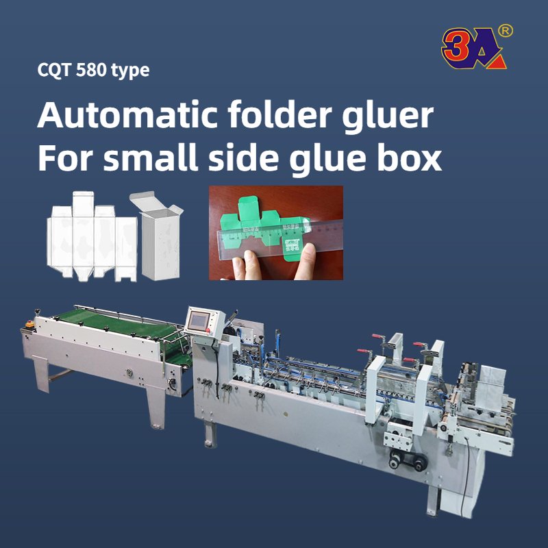 Folder gluer machine automatic folder gluing machine for corrugated carton & cardboard box