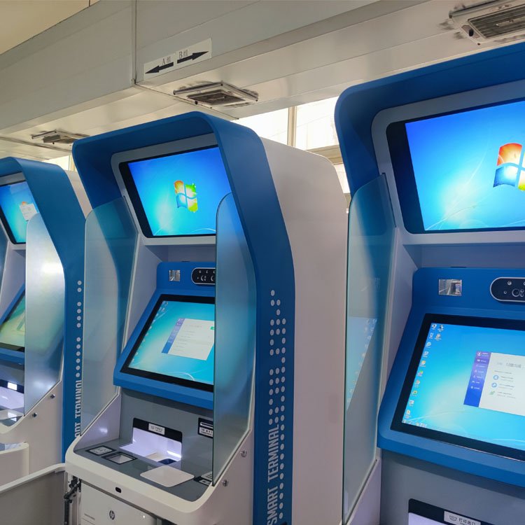 Commercial bank self-service terminal machine guests financing institution ATM Card sender Kiosk