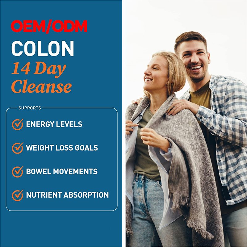 Colon 14 Day Cleanse,Advanced Gut Cleanse Detox With Cascara Sagrada,Psyllium Husk and Senna Leaf Capsules
