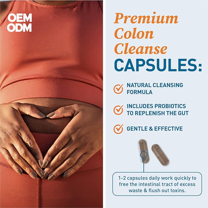 Colon 14 Day Cleanse,Advanced Gut Cleanse Detox With Cascara Sagrada,Psyllium Husk and Senna Leaf Capsules