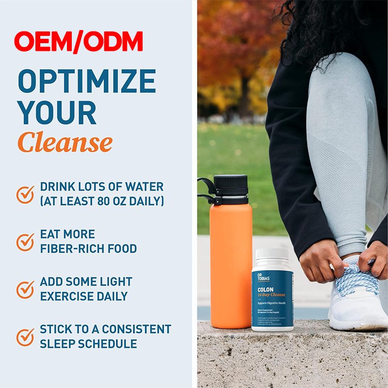 Colon 14 Day Cleanse,Advanced Gut Cleanse Detox With Cascara Sagrada,Psyllium Husk and Senna Leaf Capsules