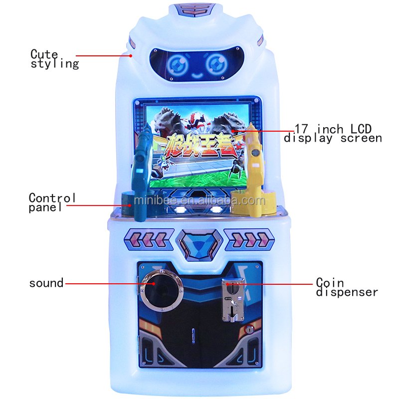 Manufacturers direct sales of mini children's game amusement park coin-operated gun shooting racing fishing game