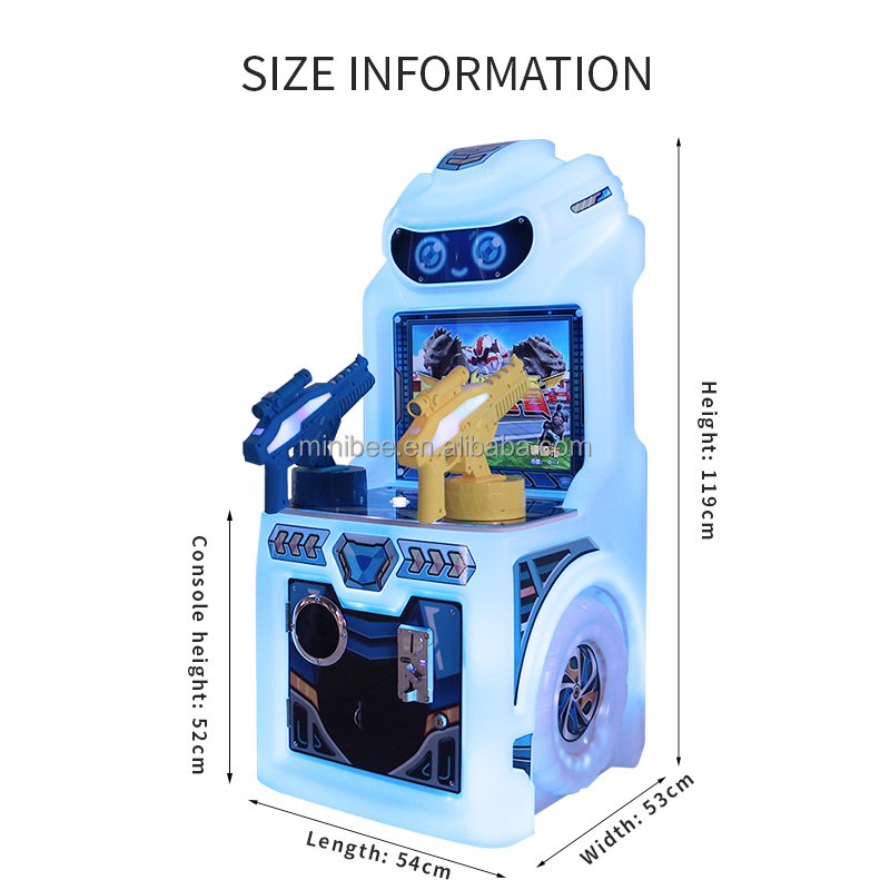 Manufacturers direct sales of mini children's game amusement park coin-operated gun shooting racing fishing game