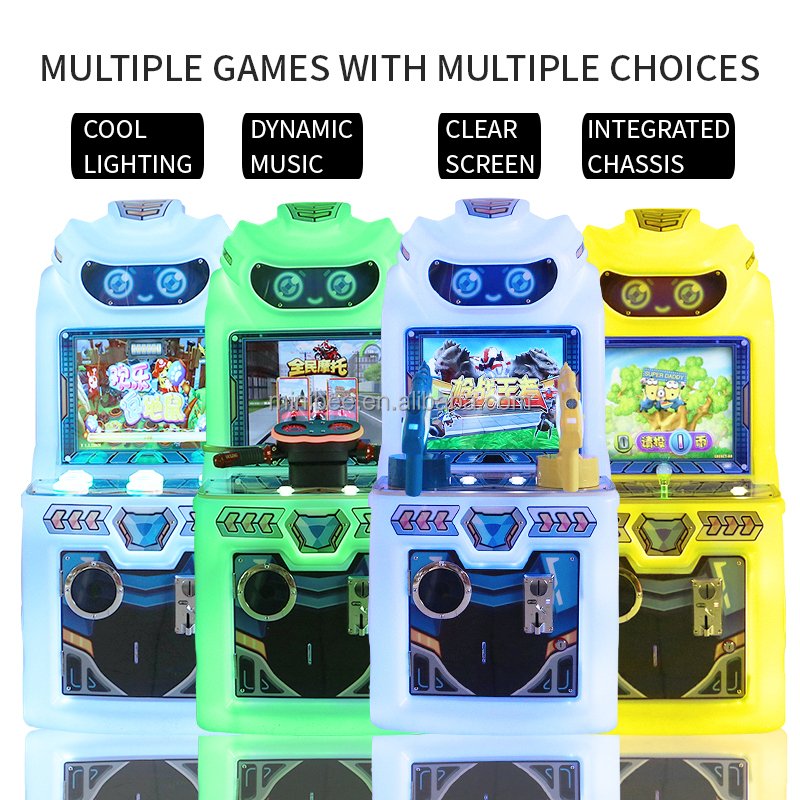 Manufacturers direct sales of mini children's game amusement park coin-operated gun shooting racing fishing game