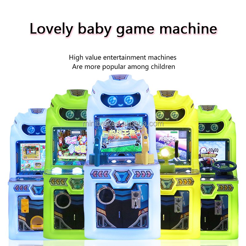 Manufacturers direct sales of mini children's game amusement park coin-operated gun shooting racing fishing game