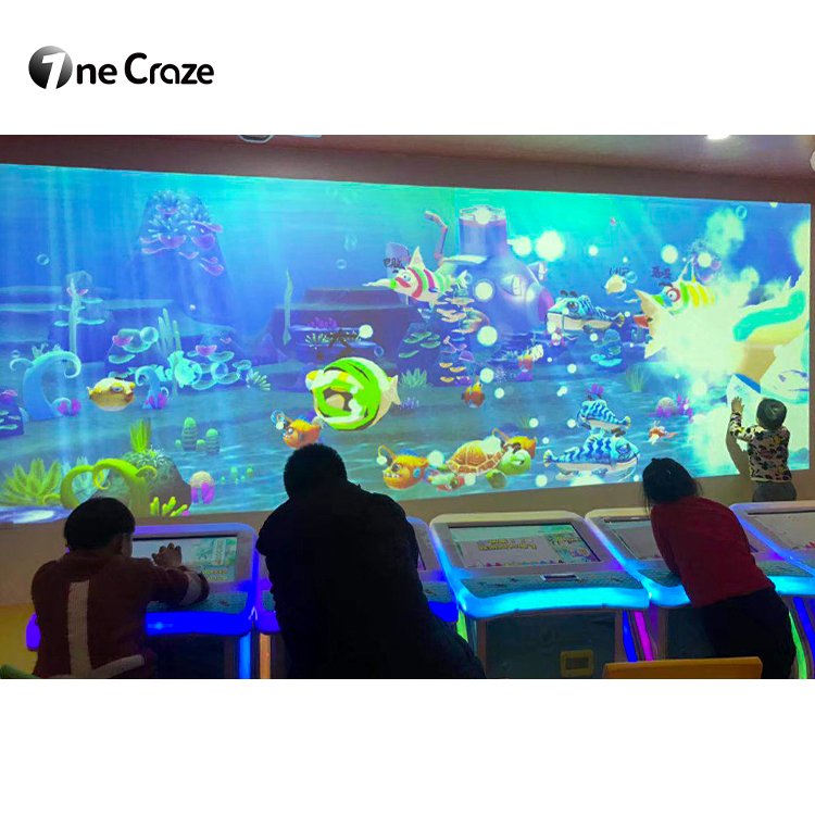 Factory Direct China Funny Indoor Parent-Child Playground Painting Drawing Wall Game Ar Touch Style Painting Games