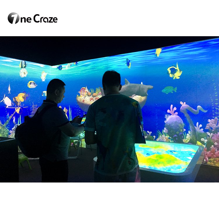 Factory Direct China Funny Indoor Parent-Child Playground Painting Drawing Wall Game Ar Touch Style Painting Games