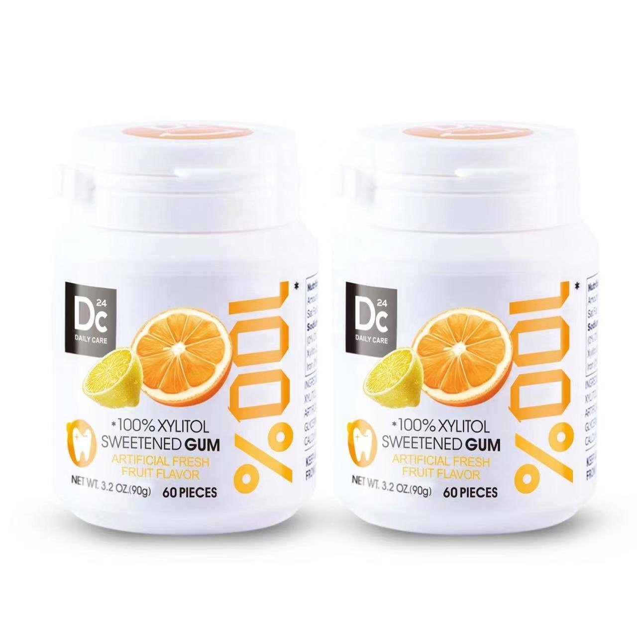 xylitol chewing gum sugar free natural flavor vitamin chewing gum