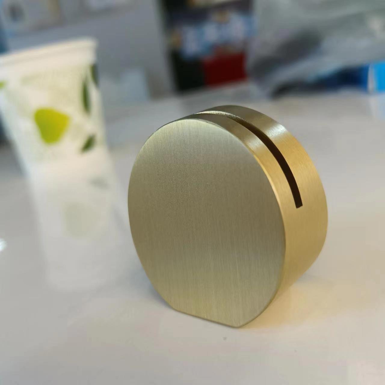 hot sale Brass Card Holder Photo Picture Display Stand Menu Card Holder for handmade polished office showroom card holder