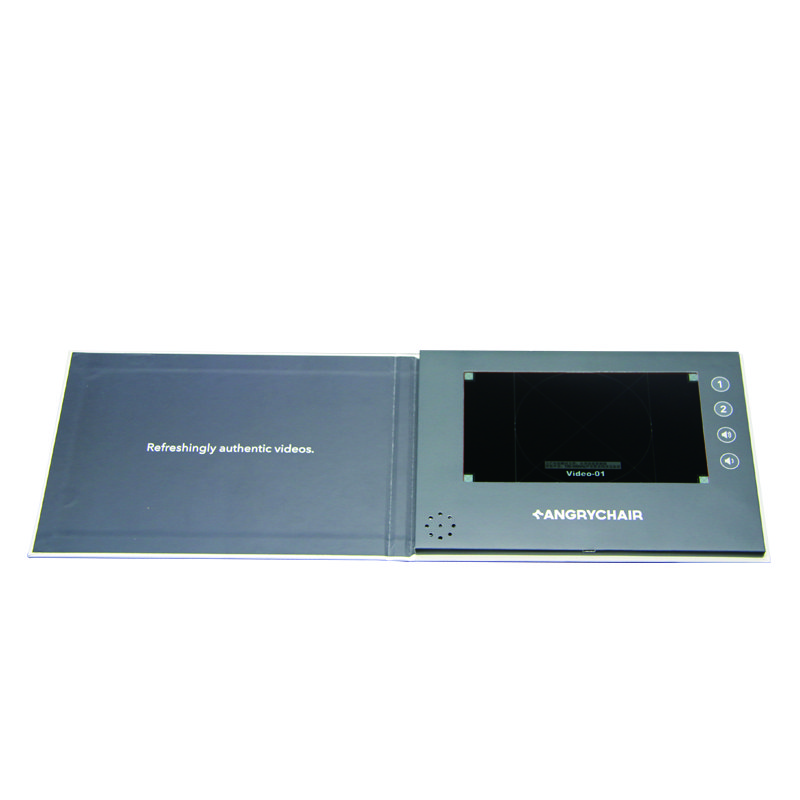 2.4 "/ 4.5 "/ 5 "/ 7"/10.1 "Video Brochure/Video Brochure Invites LCD Video Greeting card Advertisements Wedding card