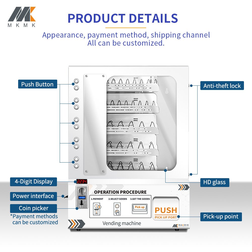 Top Sale Cosmetics Design Lash Vending Machine Cheap Price Fully Automatic Eyelash Vending Machines