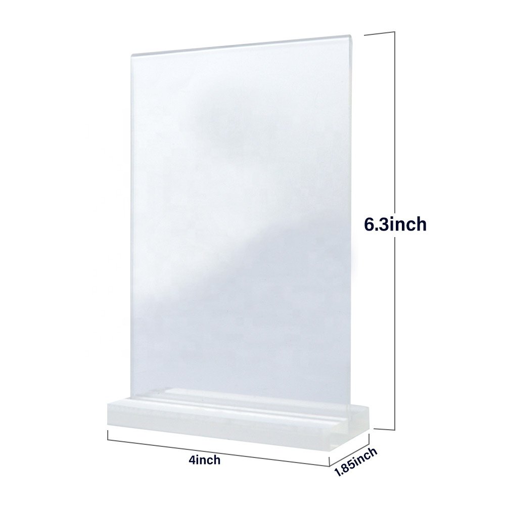 New Design Clear Acrylic Place Card Transparent Table Numbers Acrylic For Wedding Or Event