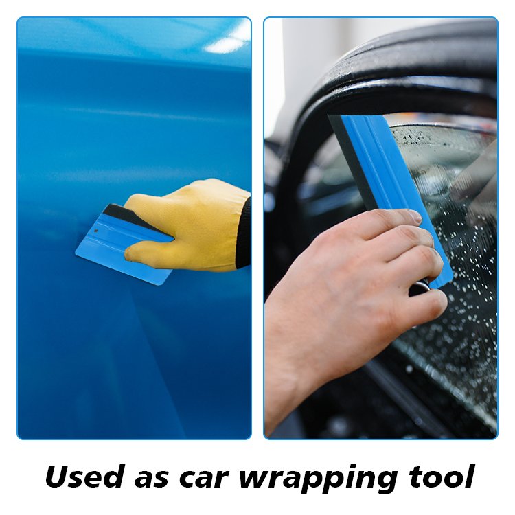 Multipurpose Squeegee Car Window Tint Film Squeegee High Quality Card Board Felt Squeegee Household Cleaning Squeegee