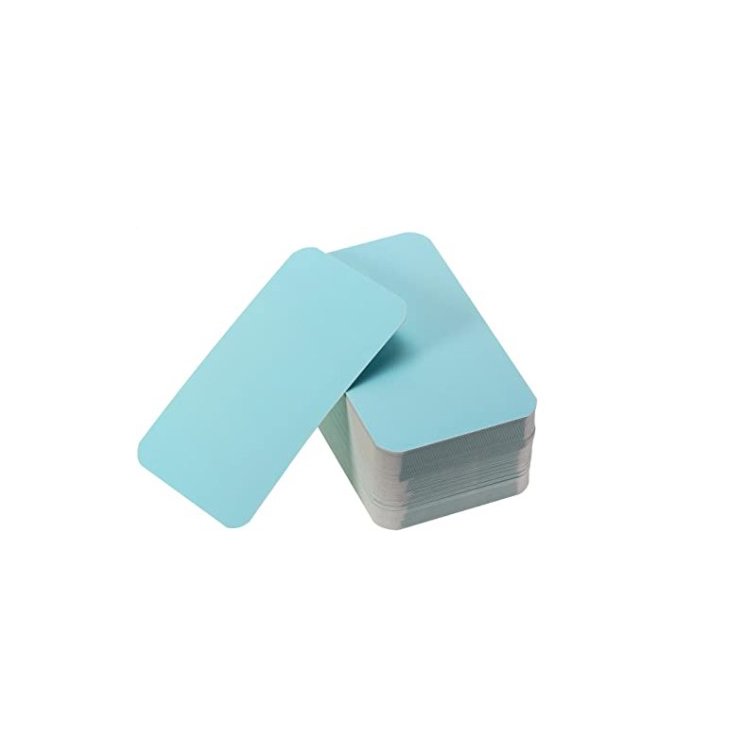 Small Blank Paper Message Note Business Cards Double-Sided Mini Greeting Place Name Vocabulary Word Flash cards