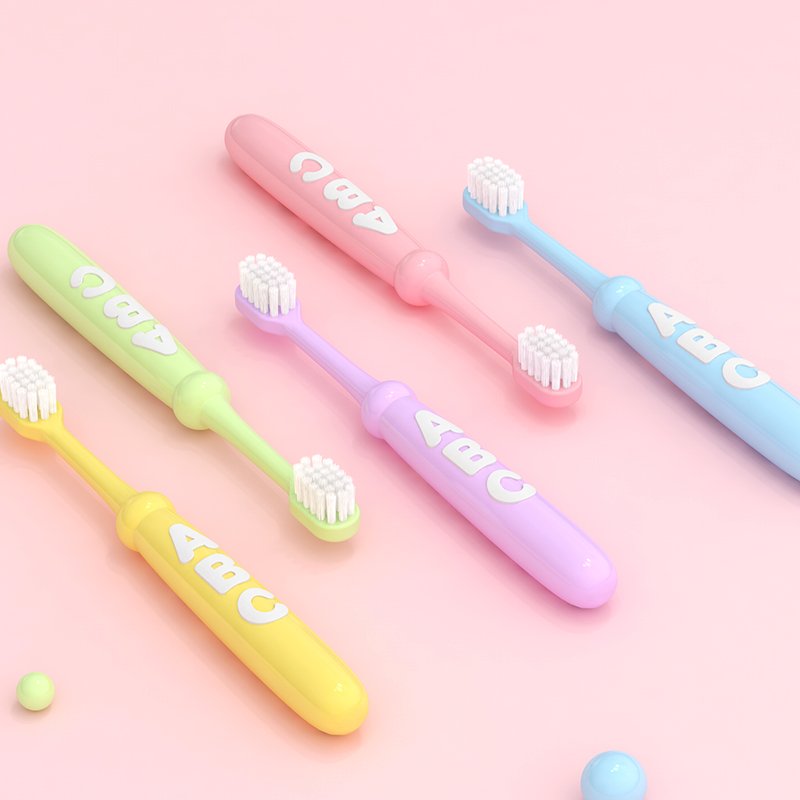 Best Selling Tooth Brush Baby Training Silicone Soft Bristle Toothbrushes for Children