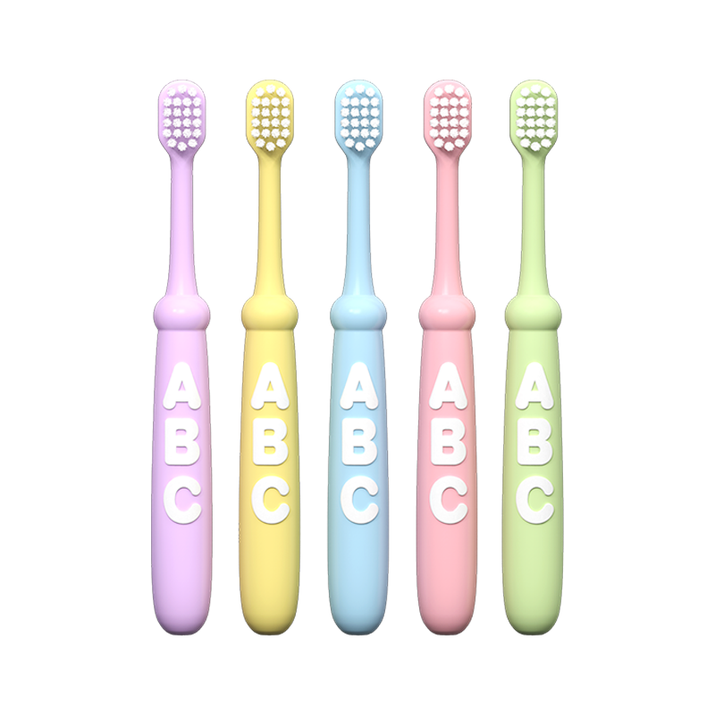 Best Selling Tooth Brush Baby Training Silicone Soft Bristle Toothbrushes for Children
